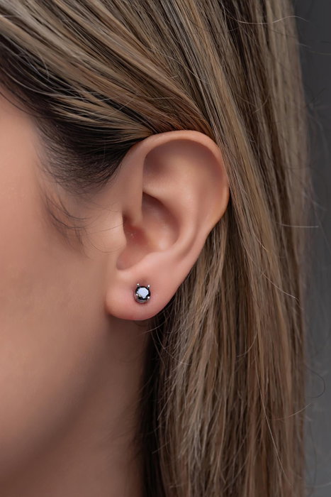 Heliophilia Silver Pendientes de Plata de Ley 925 con Circón Heliophilia Silver Pendientes de Plata de Ley 925 con Circón